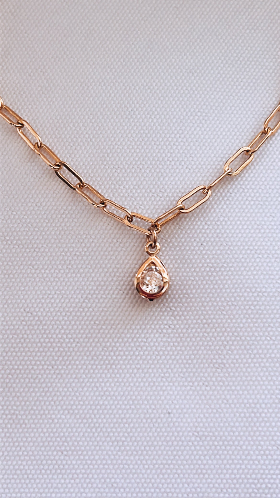 Tear Drop Bezel Set Cz Roxy Bracelet
