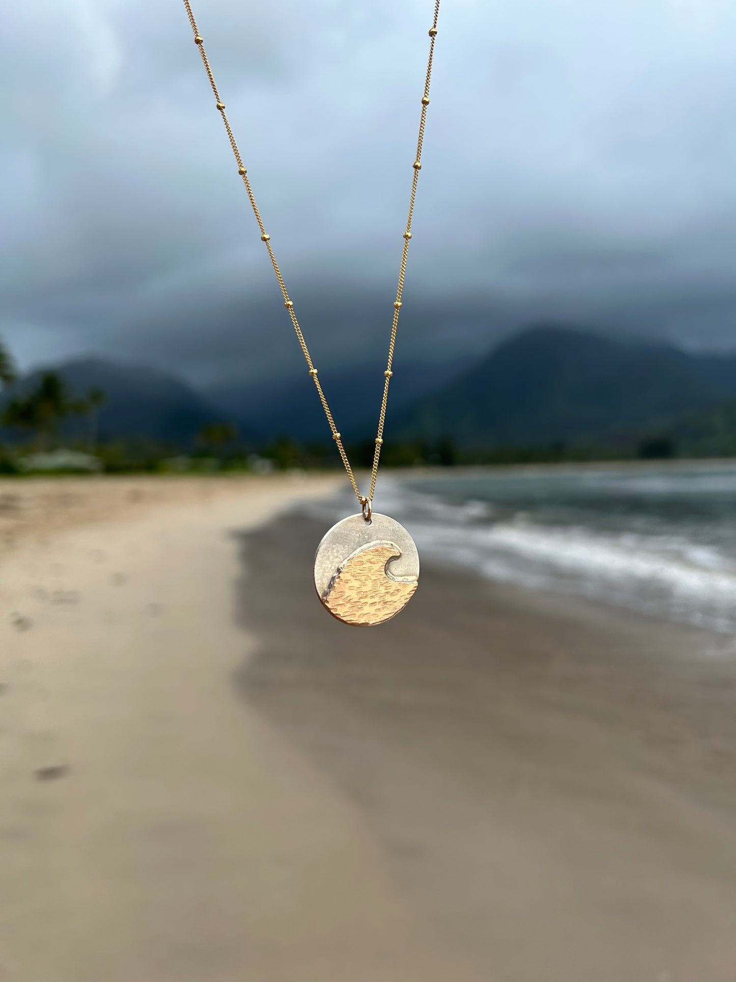 Hanalei Wave Necklace