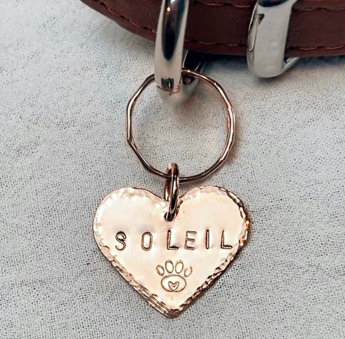 Hana's Heart Name Tag