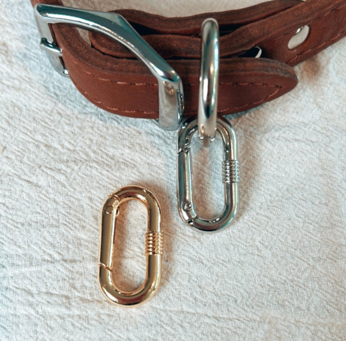 Oval Spring Push Ring