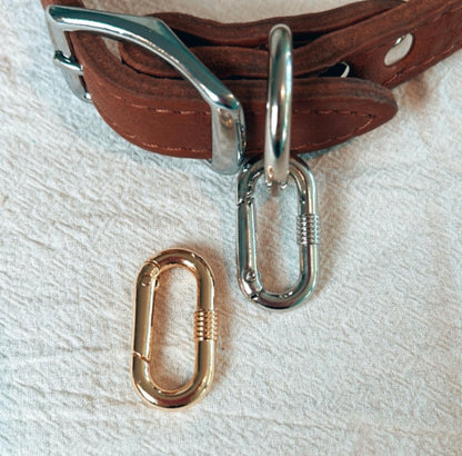 Oval Spring Push Ring