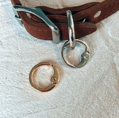 Round Spring Push Ring