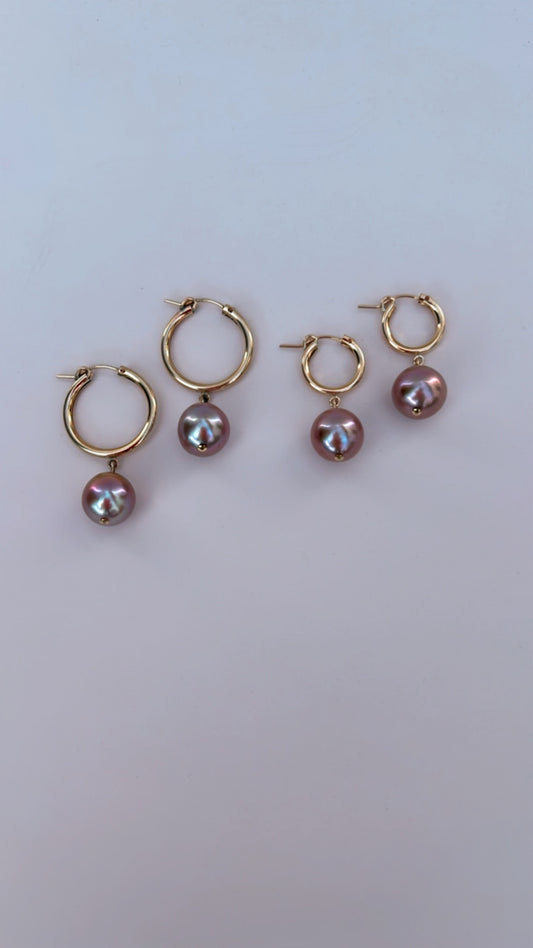 Pearl Tube Hoops