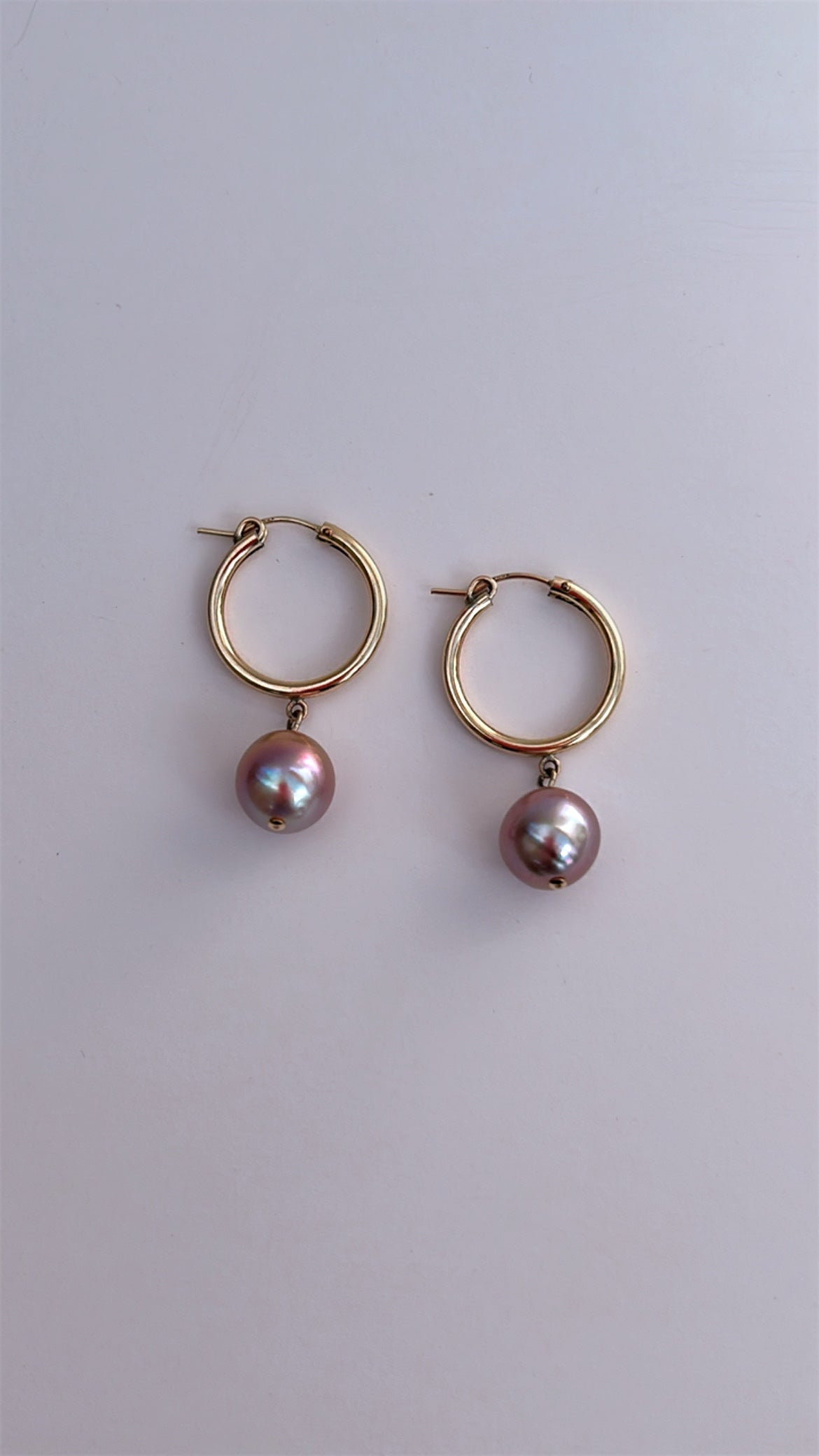 Pearl Tube Hoops