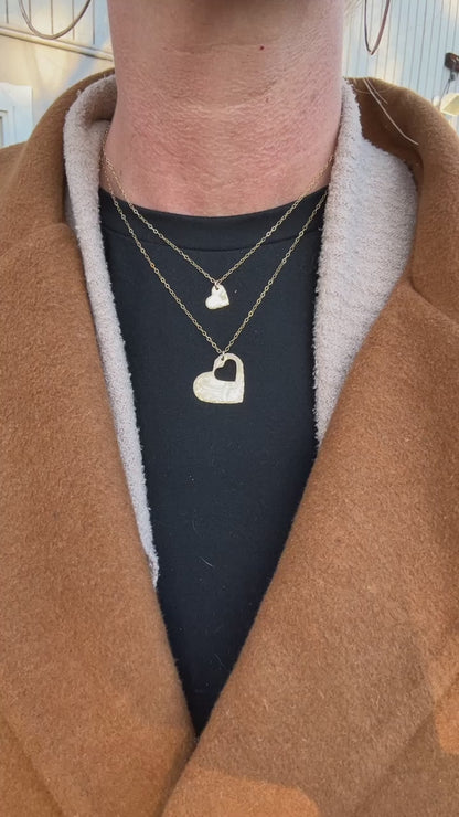 Forever In My Heart Necklace (Pair)