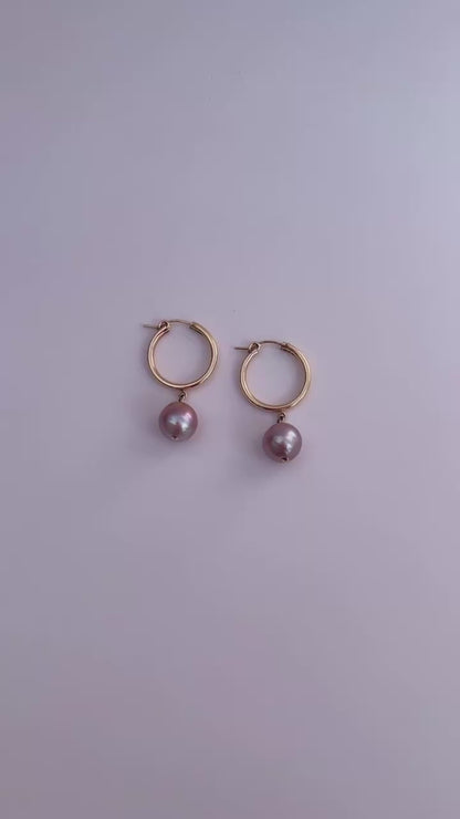 Pearl Tube Hoops