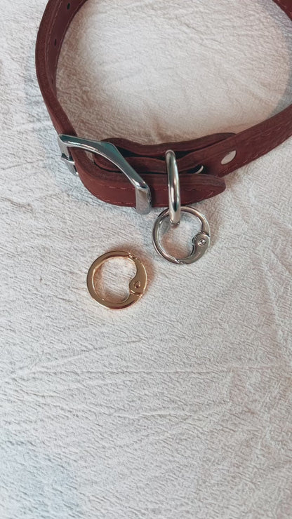 Round Spring Push Ring