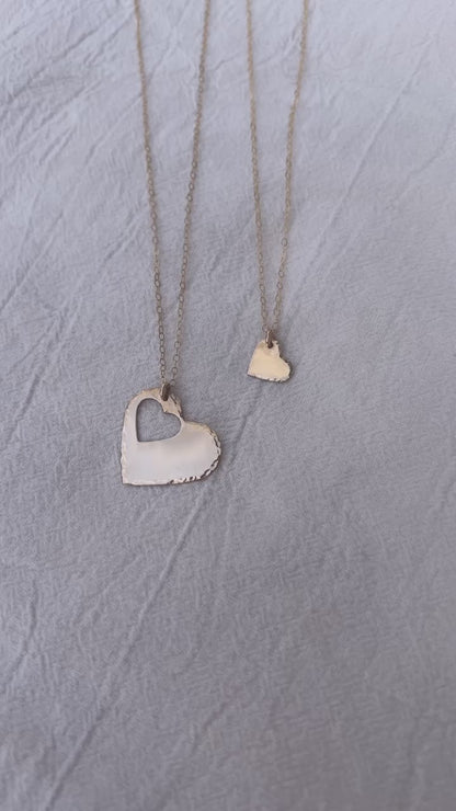 Forever In My Heart Necklace (Pair)
