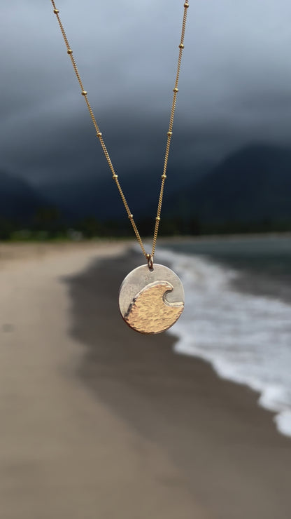 Hanalei Wave Necklace